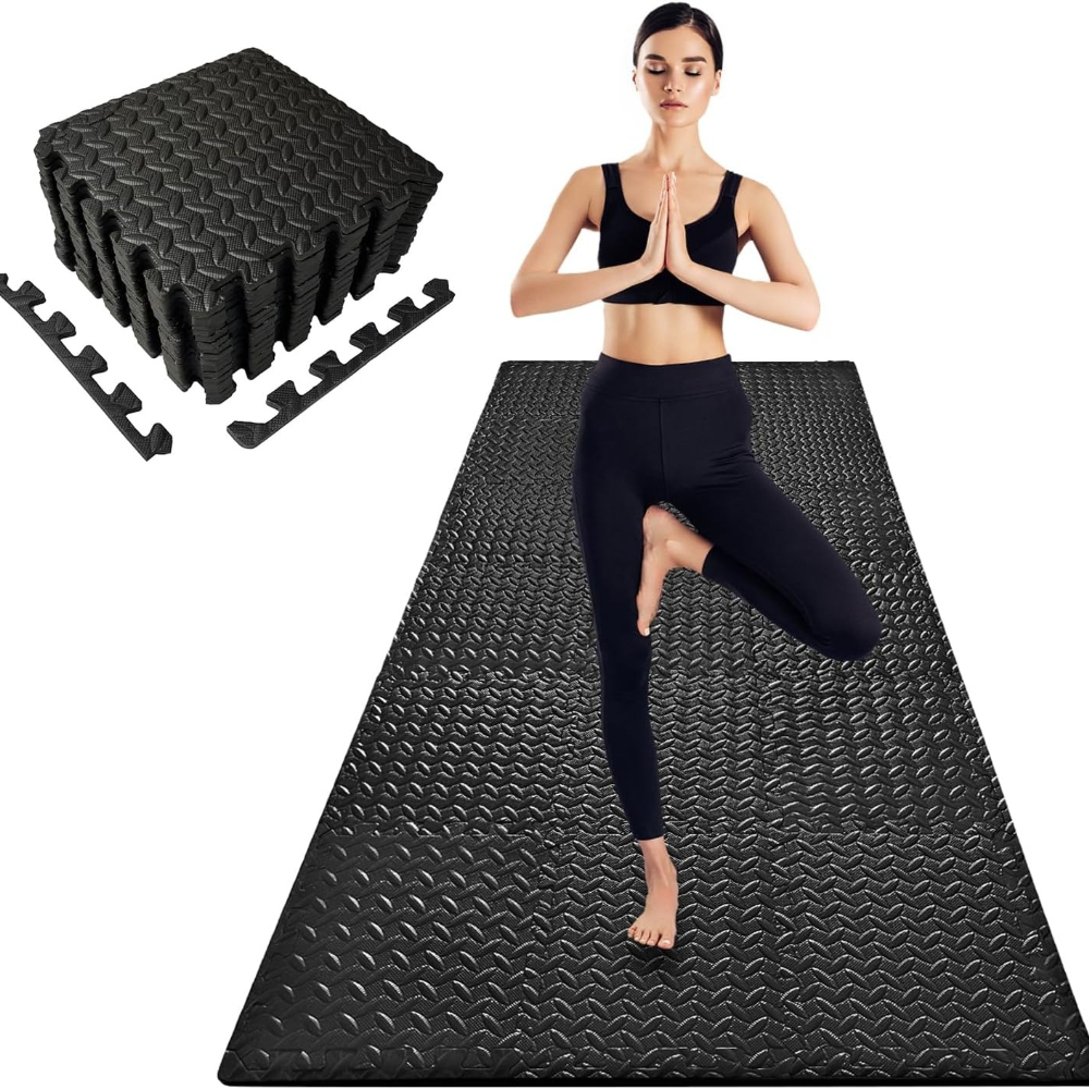 Yoga Fitness Room - 피트니스 인터로킹 폼 매트 (16개입) -